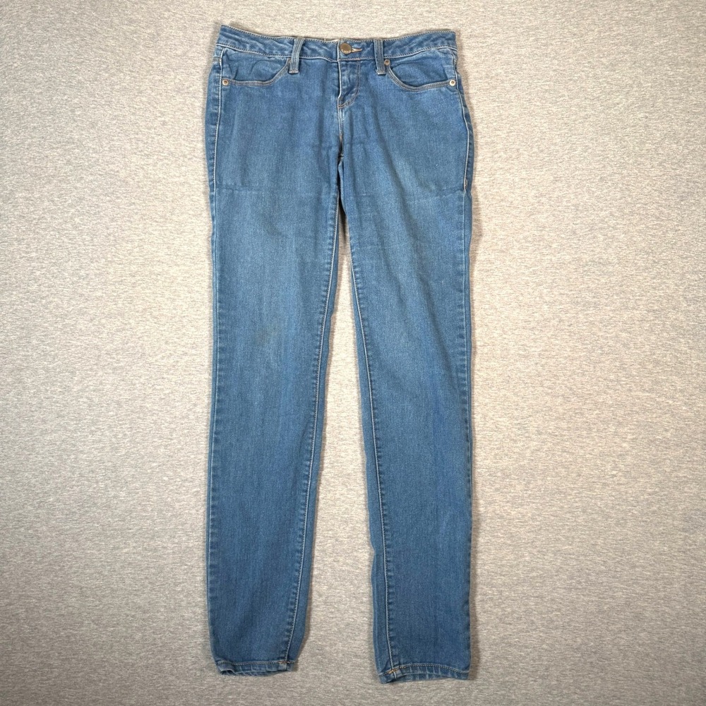 No Boundaries Womens Skinny Jeans Medium Wash Low Rise NJ35B720K Size 3